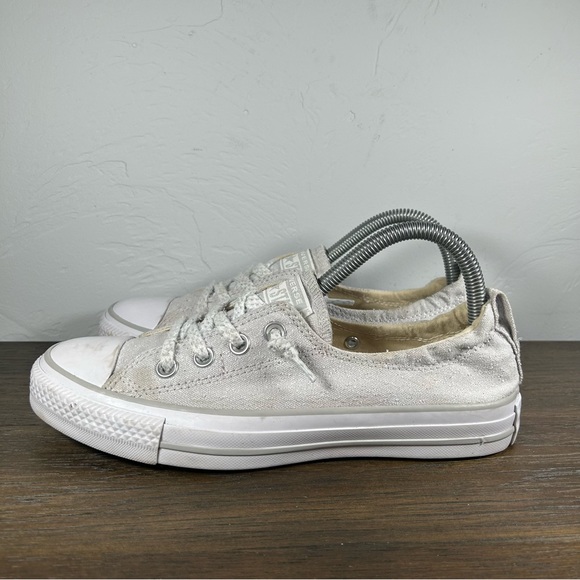 Converse Shoreline Women's Slip On Grey shoes size 8 - Picture 3 of 7